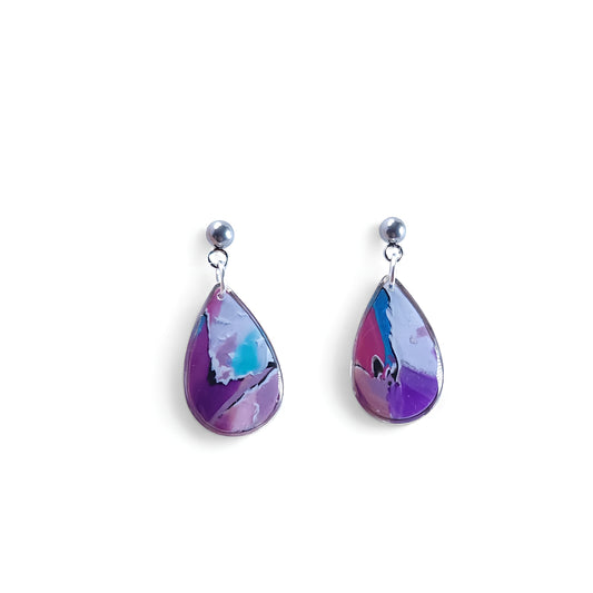 Goutte Éclats Fuchsia & Turquoise