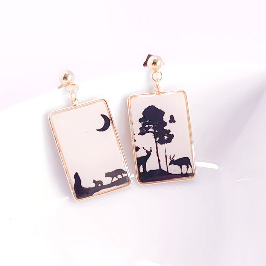 Boucles d’oreilles Forêt Nocturne Canada