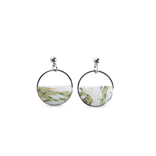 Créole Marbré Vert & Blanc