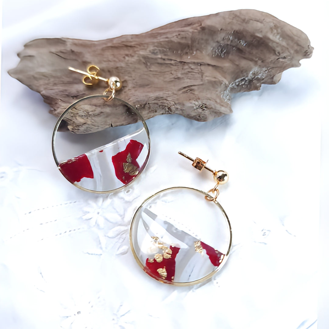 Créole Marbré Rouge & Blanc