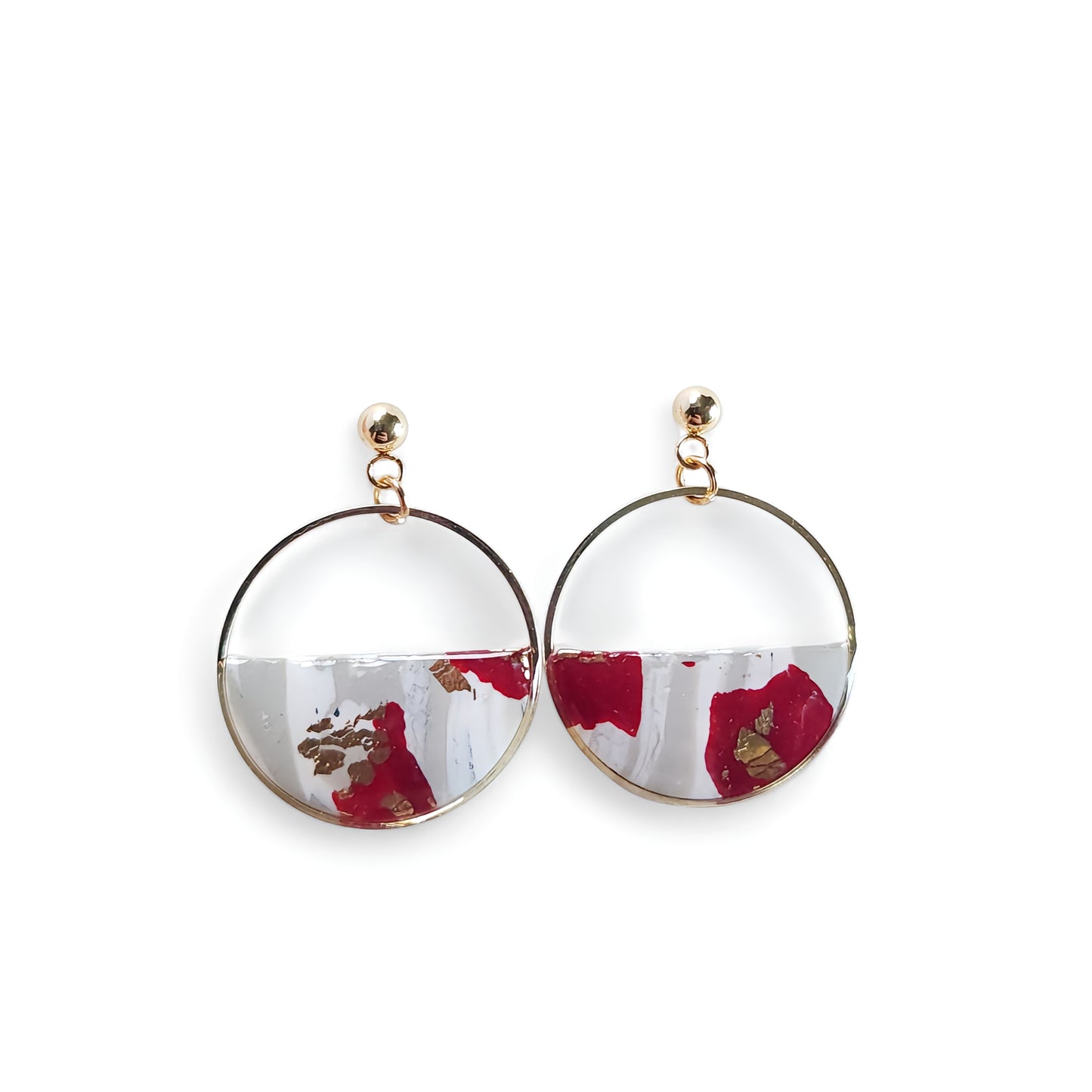 Créole Marbré Rouge & Blanc