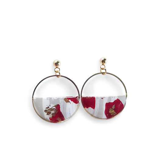 Créole Marbré Rouge & Blanc