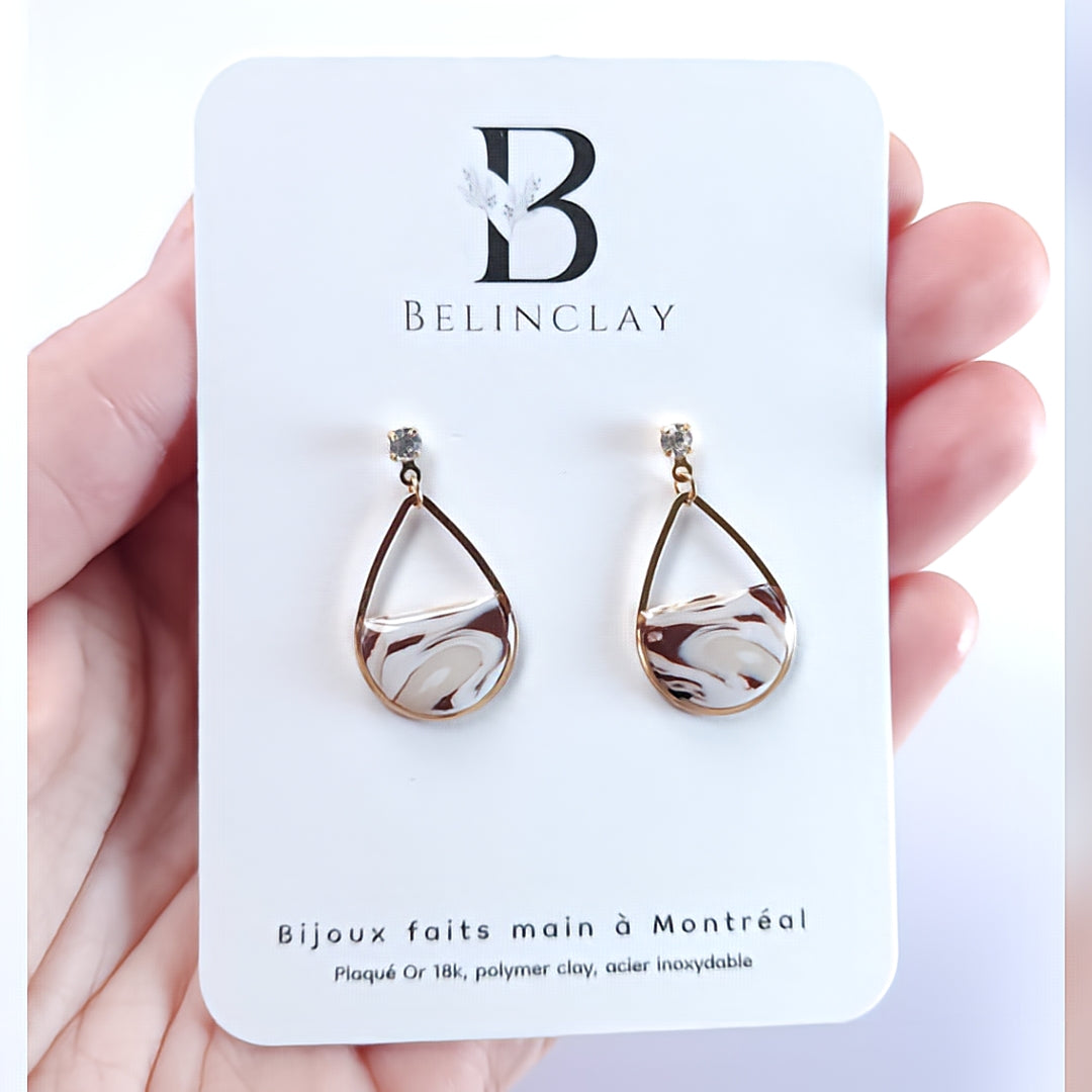 Goutte Marbrée Chocolat