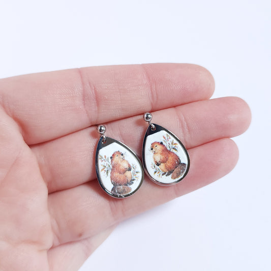 Boucles CANADA – Dailéa Castor - Style Anna