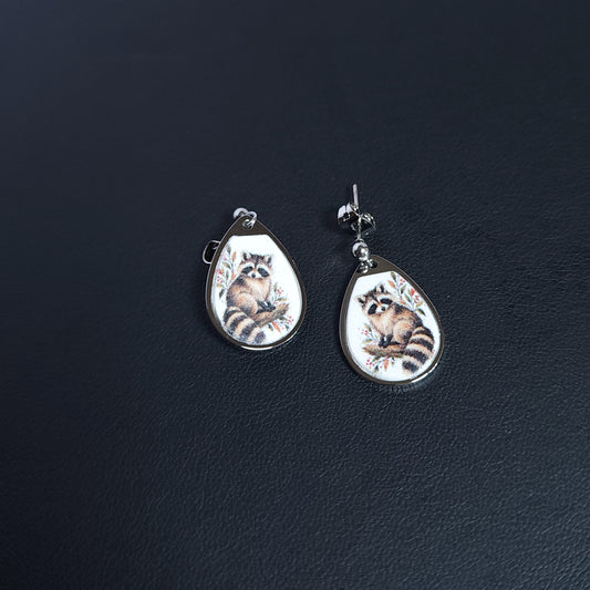 Boucles CANADA – Dailéa Raton Laveur – Style Anna