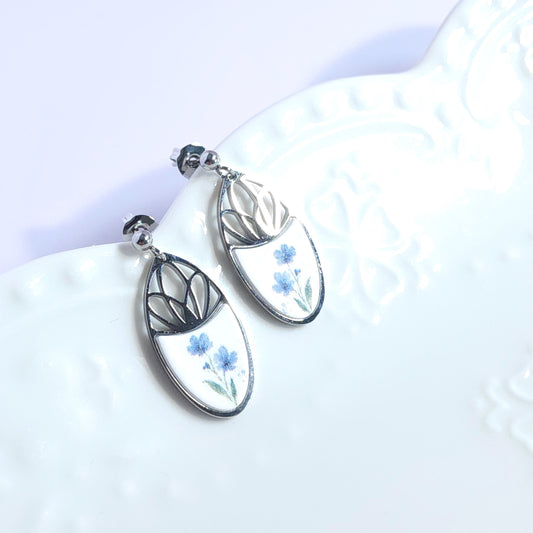 Boucles FLEURIES_Oria Myosotis