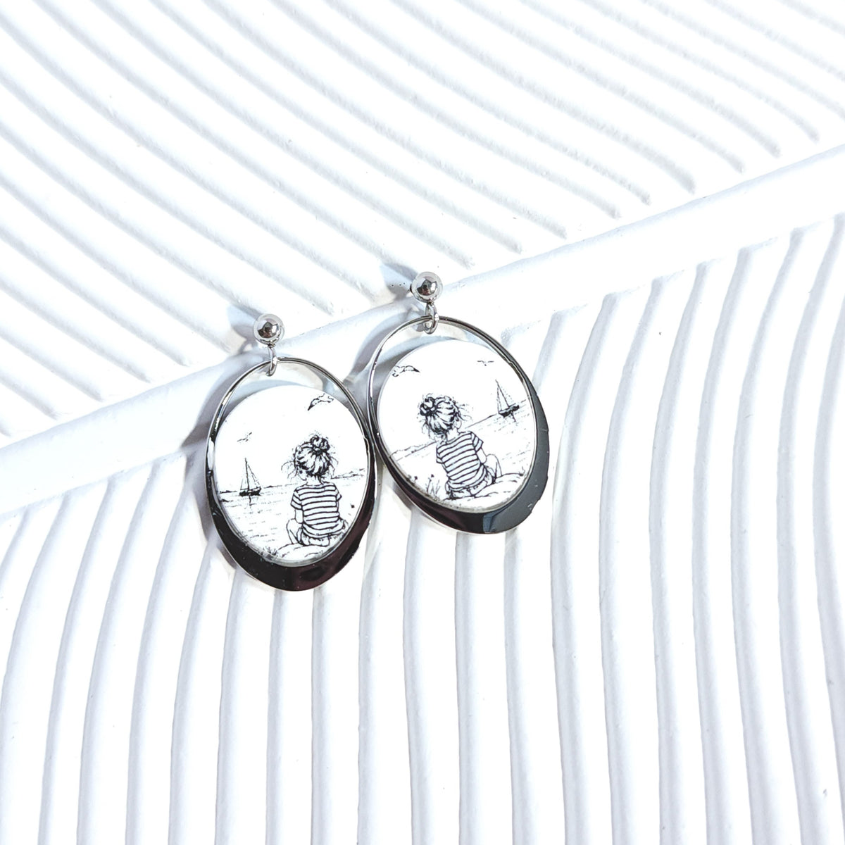 MARITIME Earrings – Ovalune Little Dreamer by the Sea