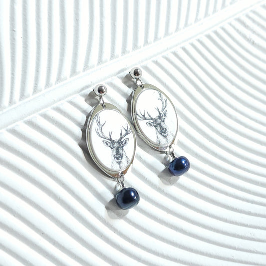 Boucles PERLE_Cerf Majestueux