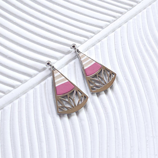 Boucles SIGNATURE_Maritime Rose Ivoire