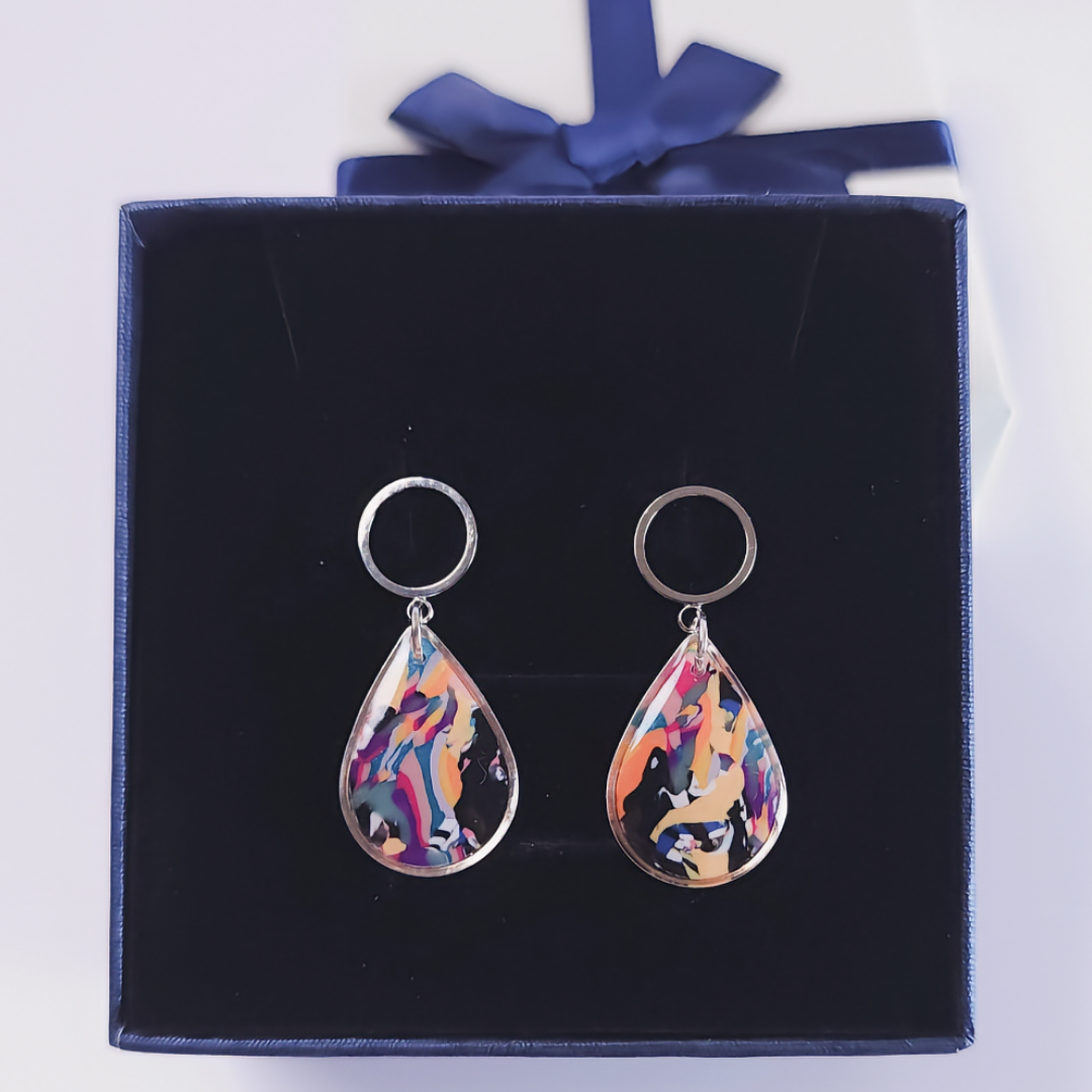 Gouttes  Multicolore