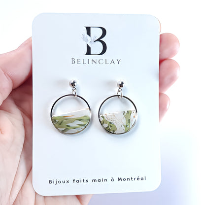Créole Marbré Vert & Blanc