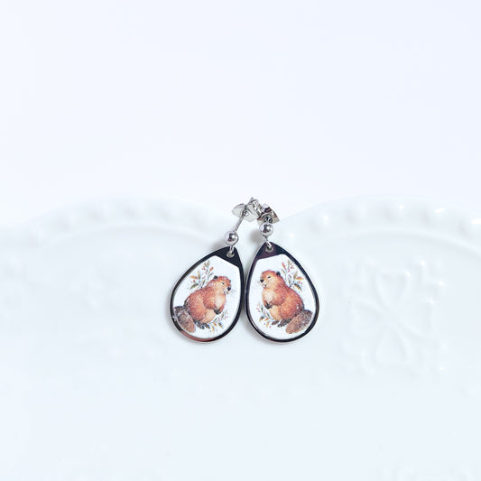 Boucles CANADA – Dailéa Castor - Style Anna