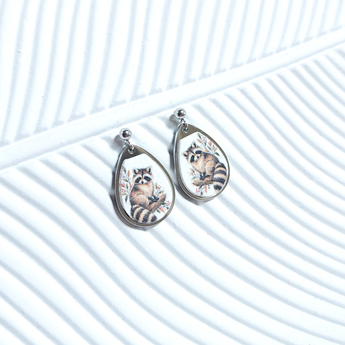 Boucles CANADA – Dailéa Raton Laveur – Style Anna