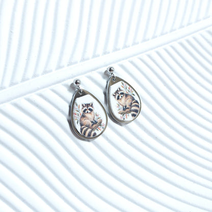 Boucles CANADA – Dailéa Raton Laveur – Style Anna