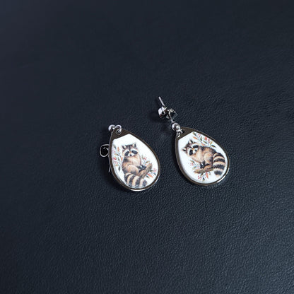 Boucles CANADA – Dailéa Raton Laveur – Style Anna