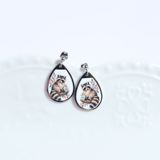 Boucles CANADA – Dailéa Raton Laveur – Style Anna
