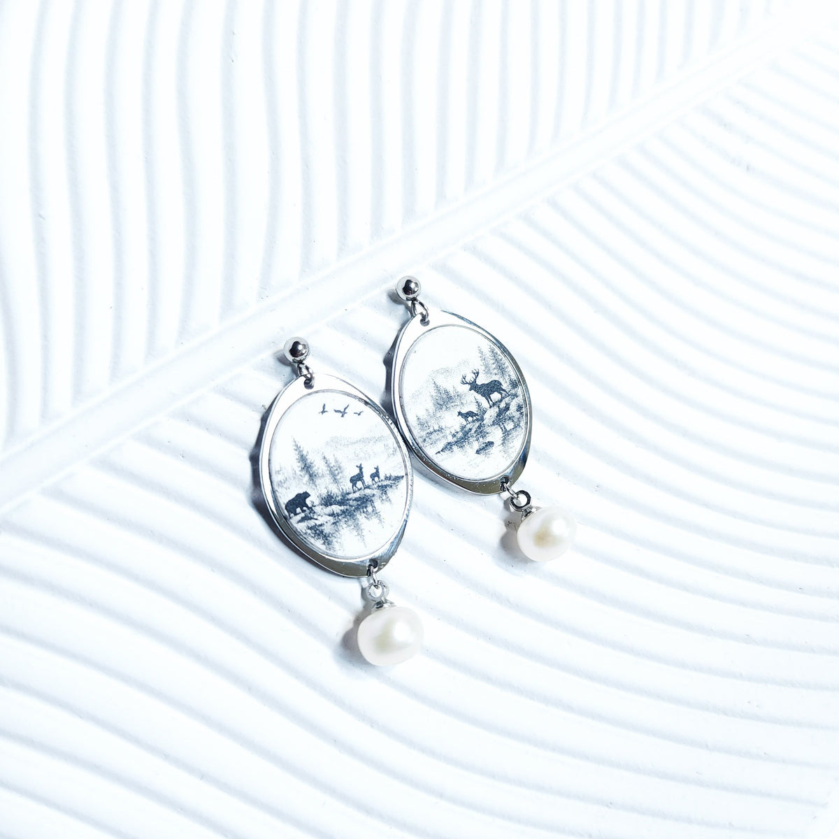 Boucles CANADA – Paysage Noir et Blanc I