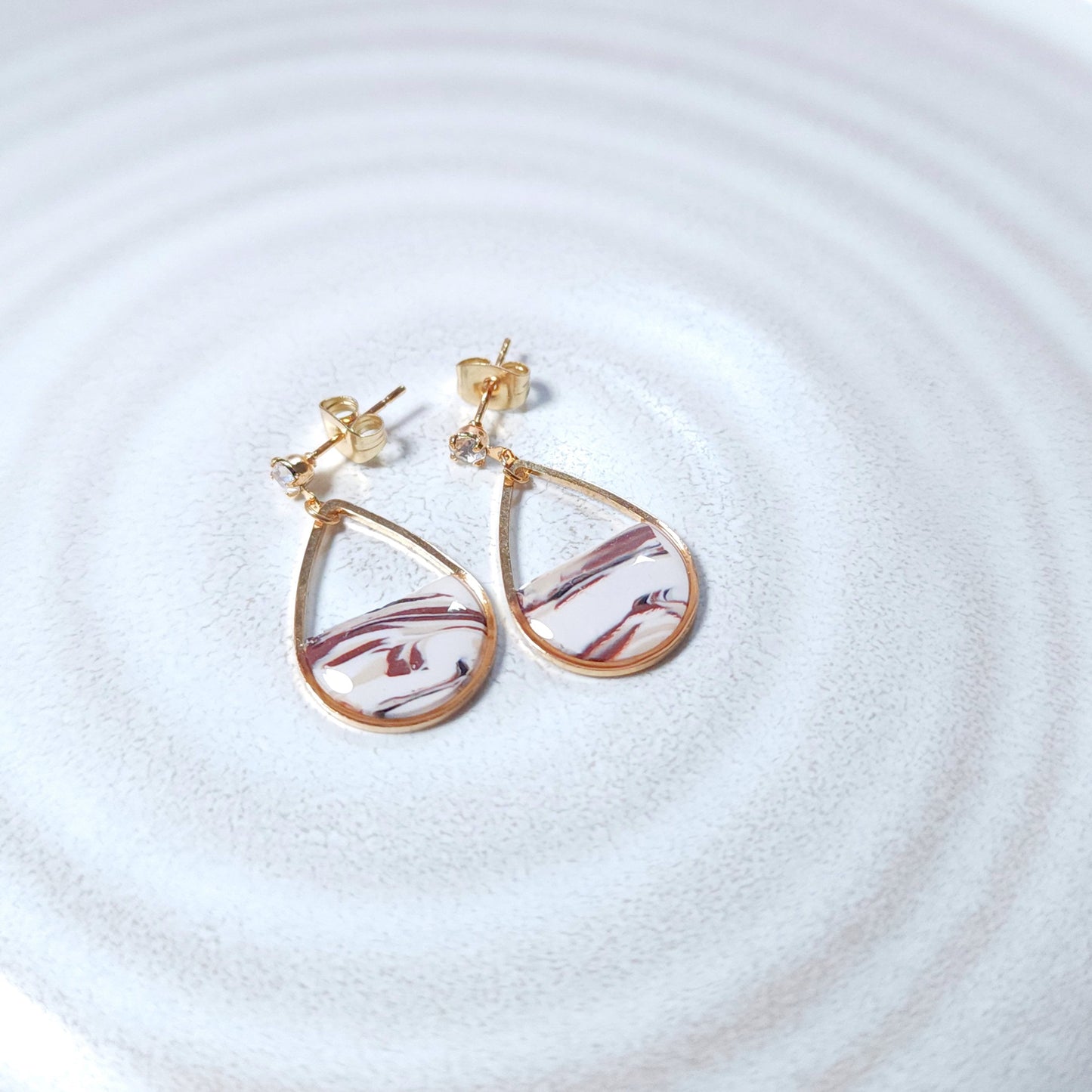 Boucles DAILY - Boisé Marbré Or