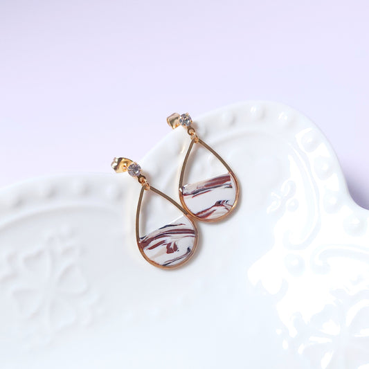 Boucles DAILY - Boisé Marbré Or