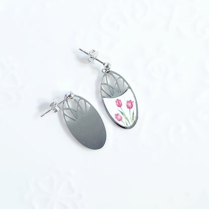 FLORAL Earrings – Oria Tulip