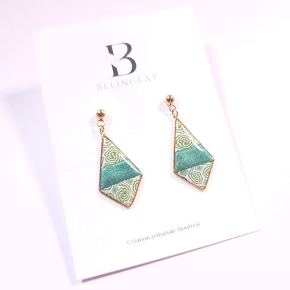 Boucles KAMPSOS - Spiralyne Or