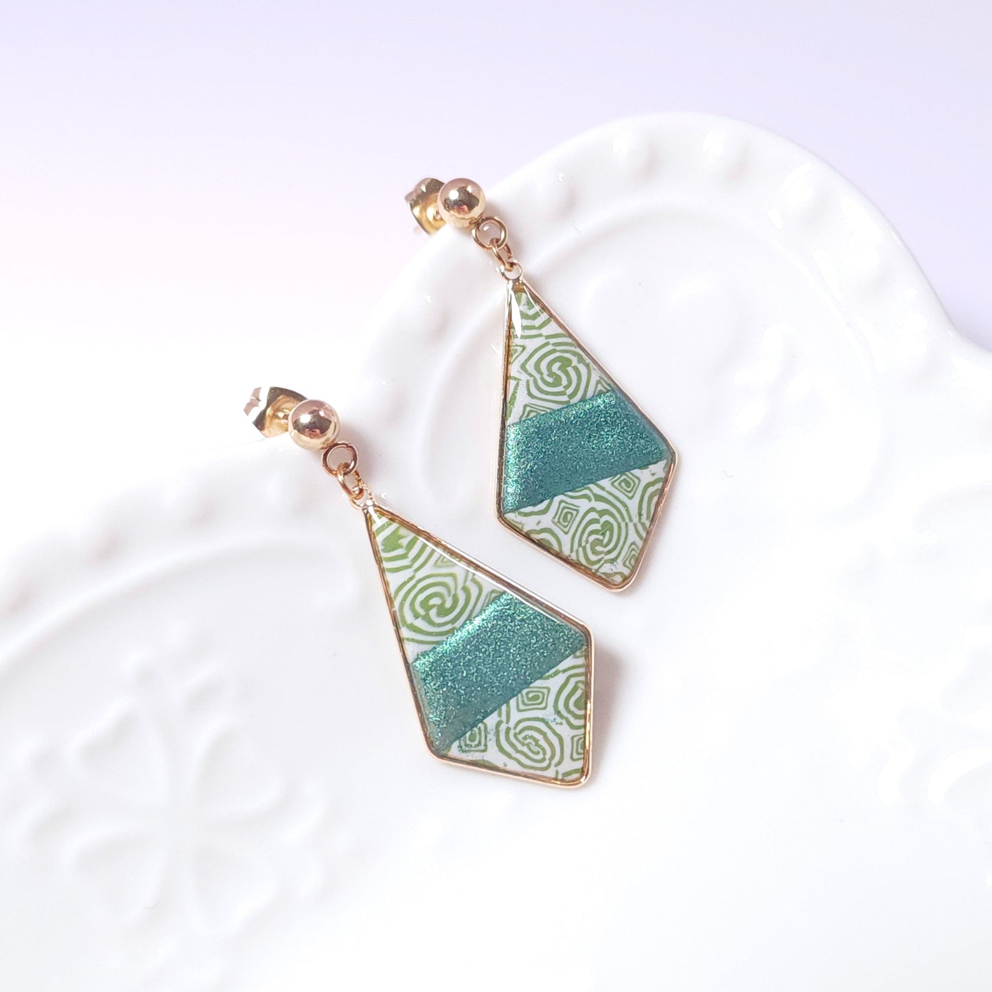 Boucles KAMPSOS - Spiralyne Or