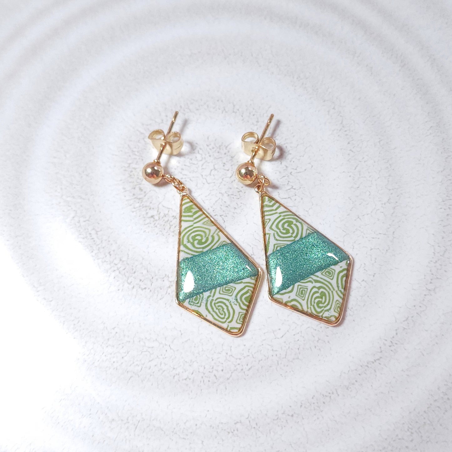 Boucles KAMPSOS - Spiralyne Or