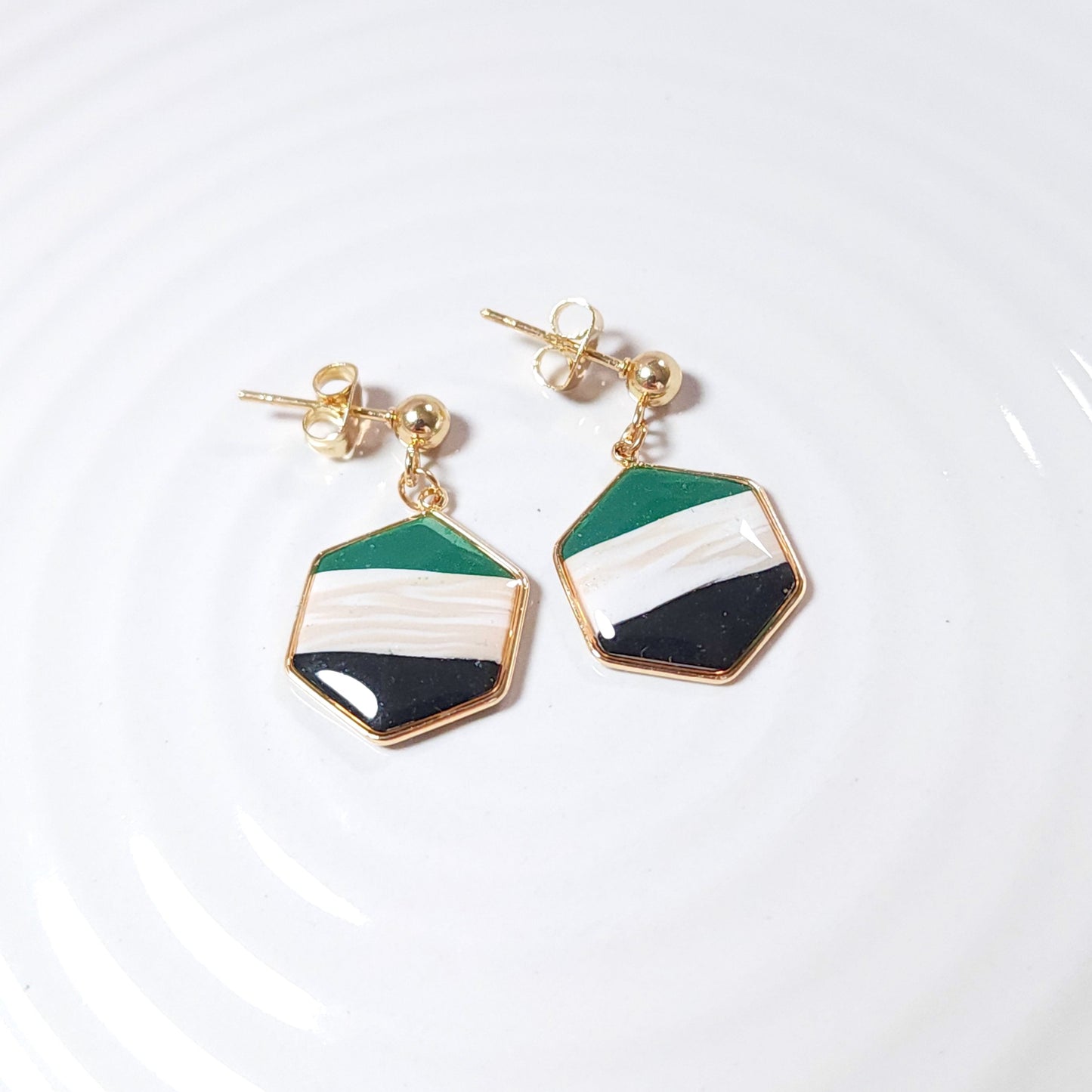 Boucles KAMPSOS - Triade Or -1-