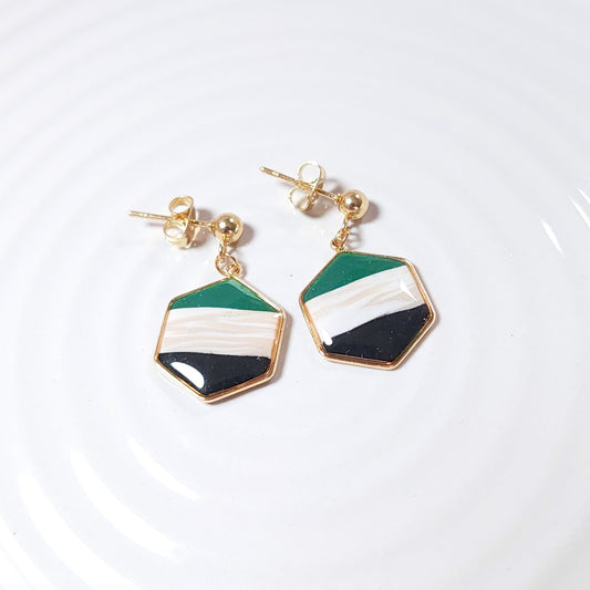 Boucles KAMPSOS - Triade Or -1-