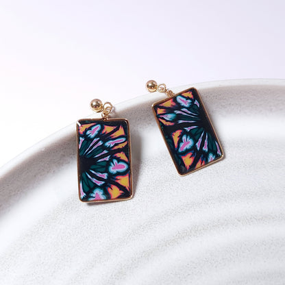 Boucles KAMPSOS – Nuit Florale Or