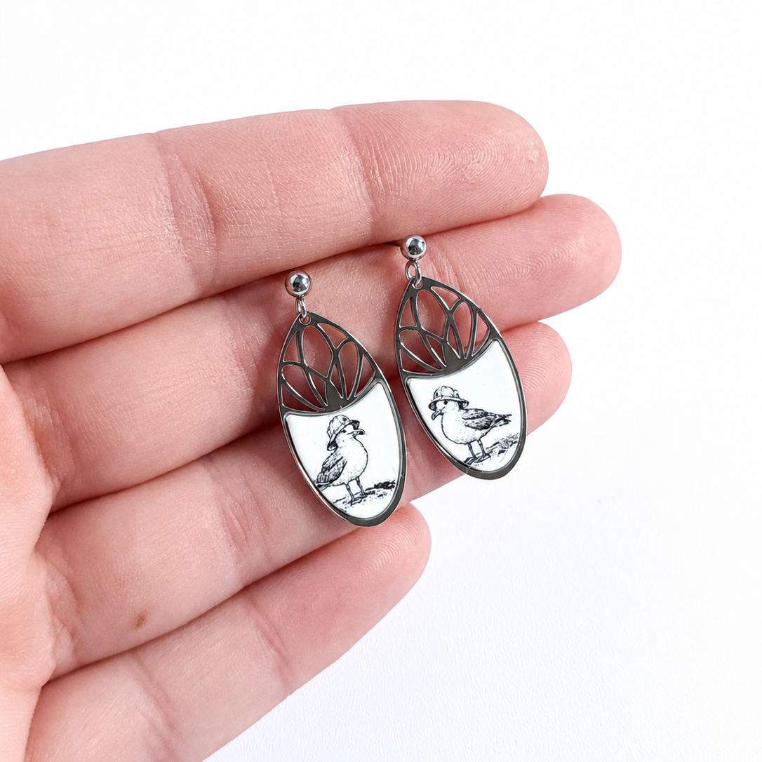 MARITIME Earrings – Oria Seagull
