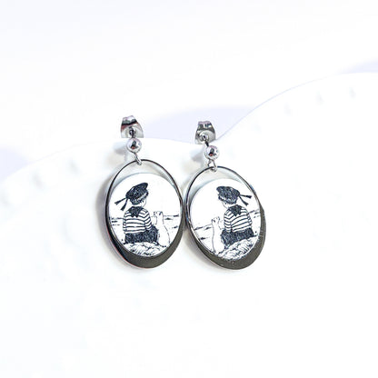 Boucles MARITIME_Ovalune Petit Marin II