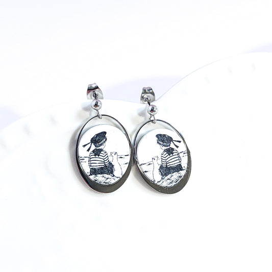 Boucles MARITIME_Ovalune Petit Marin II
