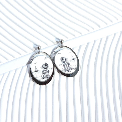 MARITIME Earrings – Ovalune Little Dreamer by the Sea