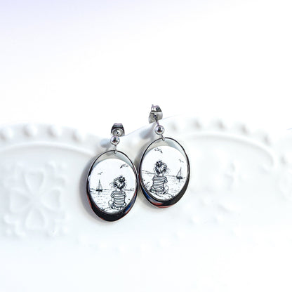 MARITIME Earrings – Ovalune Little Dreamer by the Sea