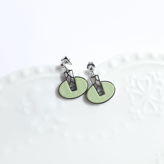 Boucles MONOCHROME_Ornalys Vert