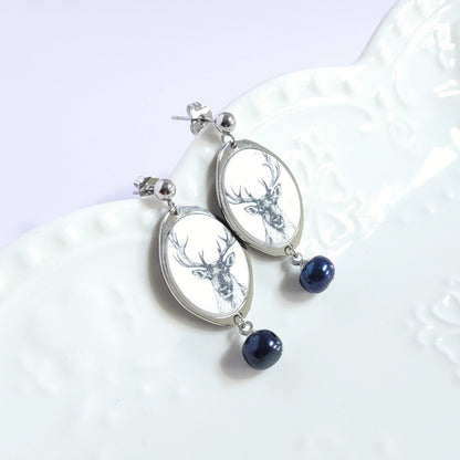 Boucles PERLE_Cerf Majestueux