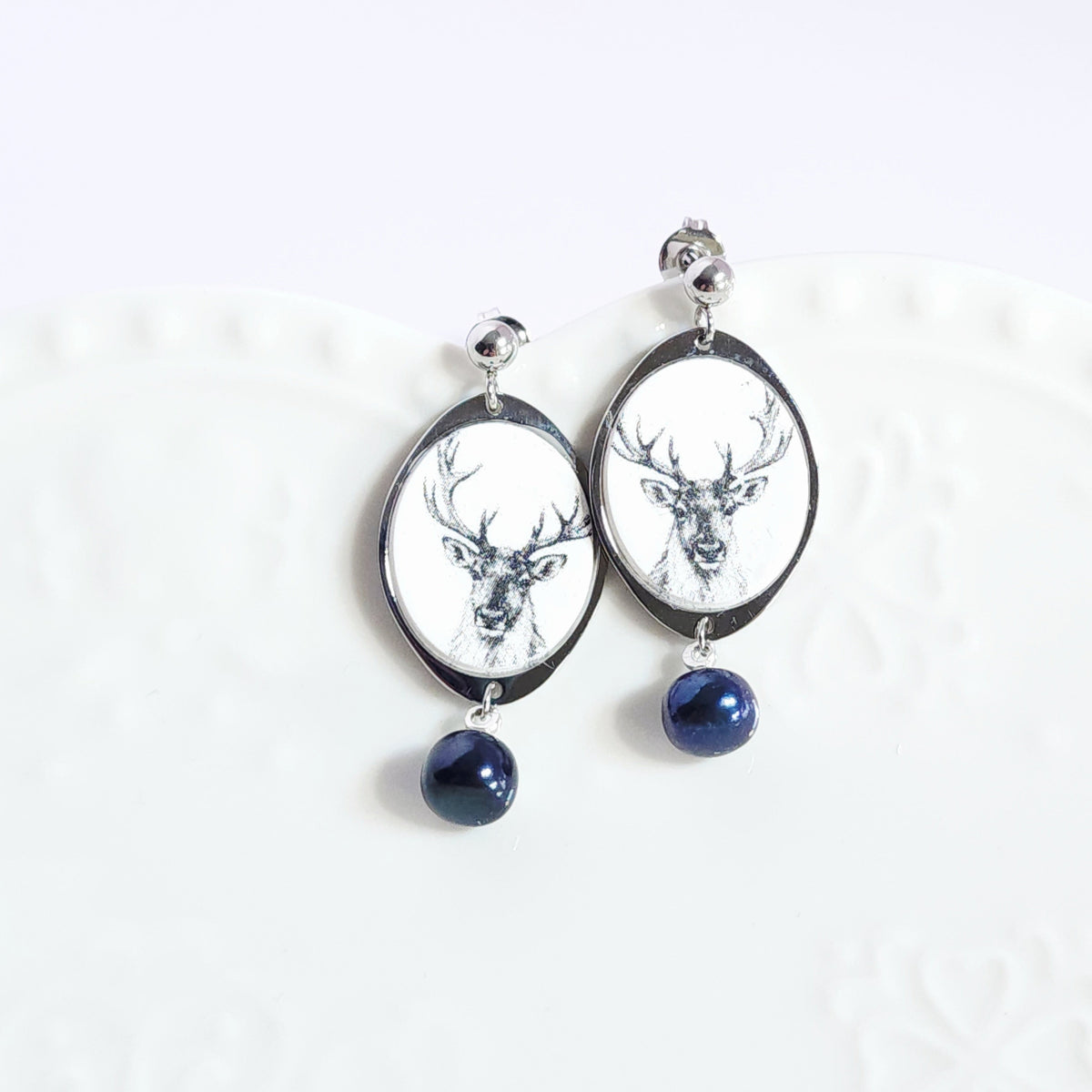 Boucles PERLE_Cerf Majestueux