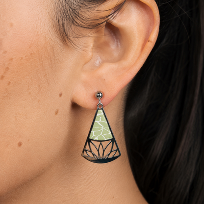 SIGNATURE Earrings – Sage Lotus