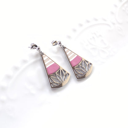 Boucles SIGNATURE_Maritime Rose Ivoire