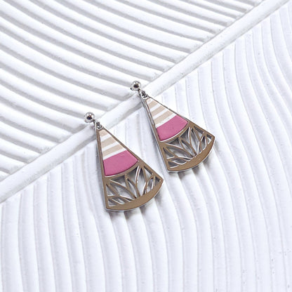 Boucles SIGNATURE_Maritime Rose Ivoire