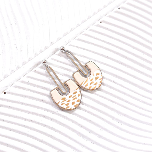 COLORFUL Earrings – Arcélys Golden Dots