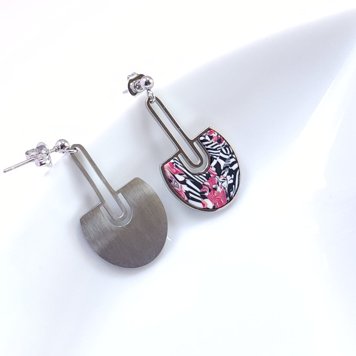 Boucles SIGNATURE_Rose Zébrée