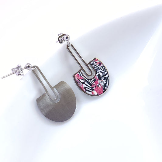 Boucles SIGNATURE_Rose Zébrée
