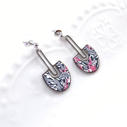 Boucles SIGNATURE_Rose Zébrée