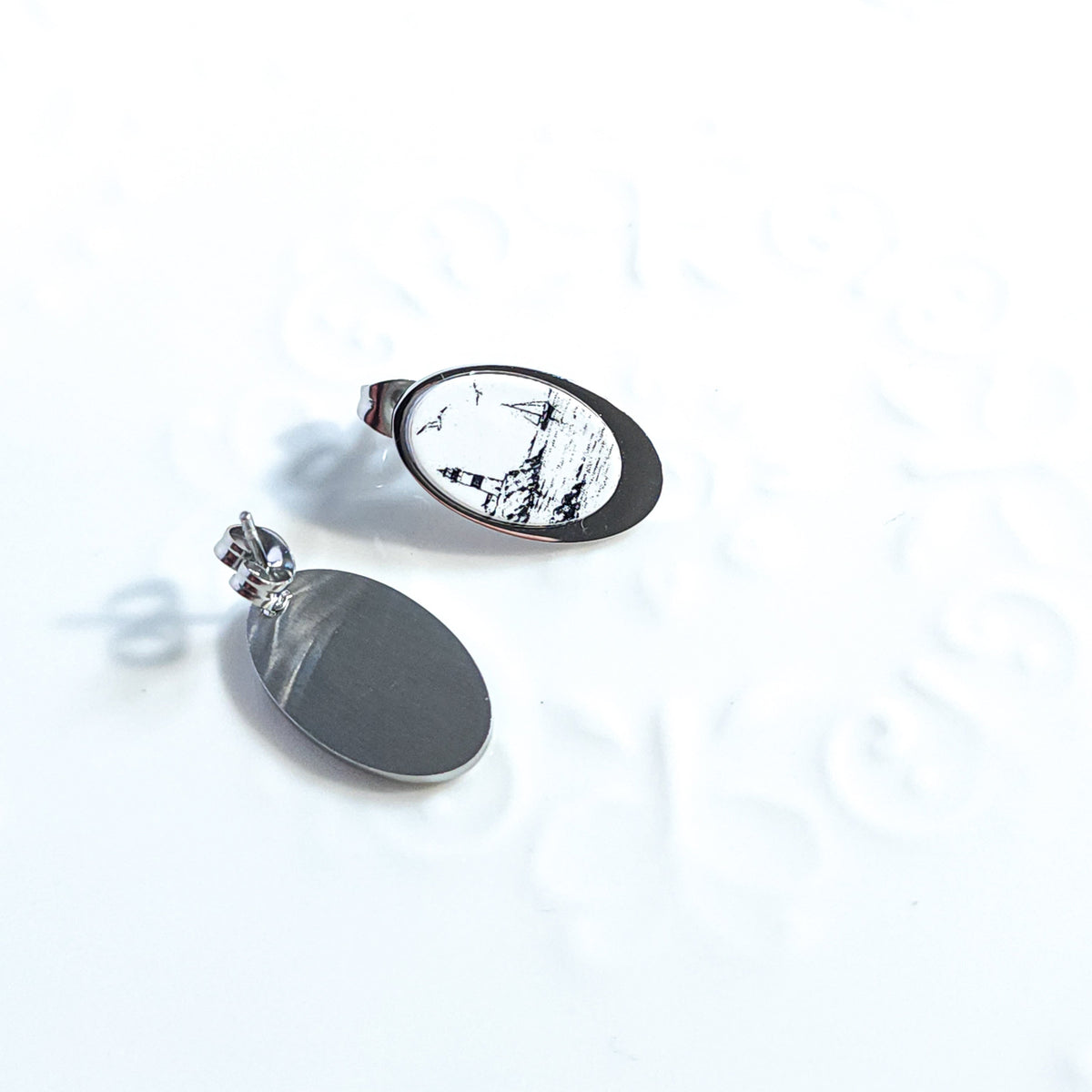 MARITIME Stud Earrings – Ovaline Lighthouse