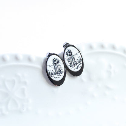 MARITIME Stud Earrings – Ovaline Little Dreamer by the Sea