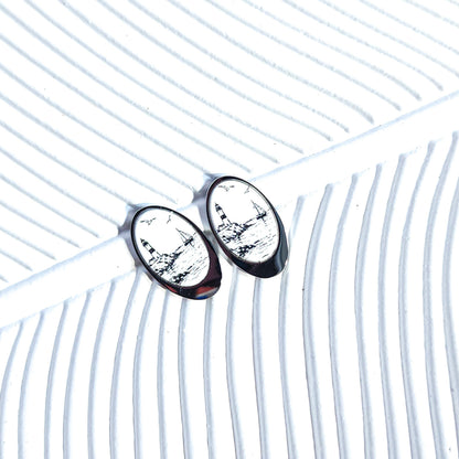 MARITIME Stud Earrings – Ovaline Lighthouse