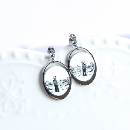 MARITIME Earrings – Ovalune Petit Marin I