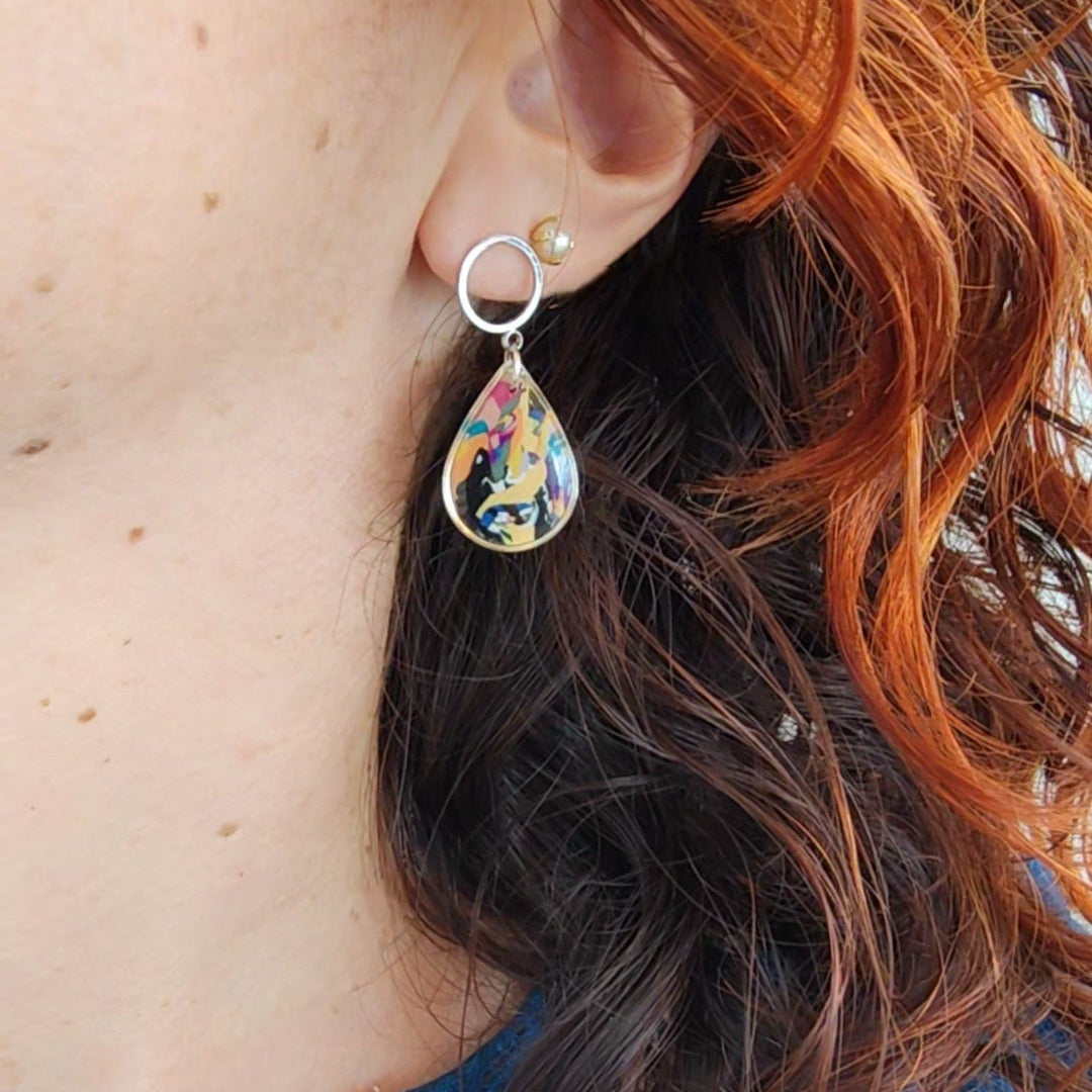 Gouttes  Multicolore